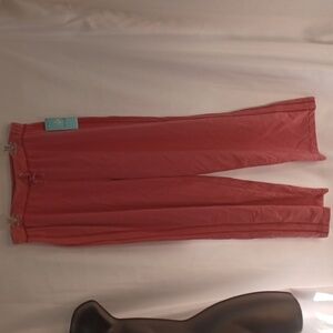 IActive Jogging Pants, drawstring waist, Mauve, side trim, NWT